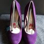 SALE E5   Purple Shoes  Size 5 Image 4