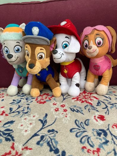 paw patrol soft toys