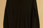 Black Uniqlo Cotton/Cashmere Jumper