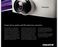 Christie LWU505 digital projector