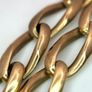 A 9K Yellow Gold Twist Curb Gents Bracelet. 22cm. 23g Image 3