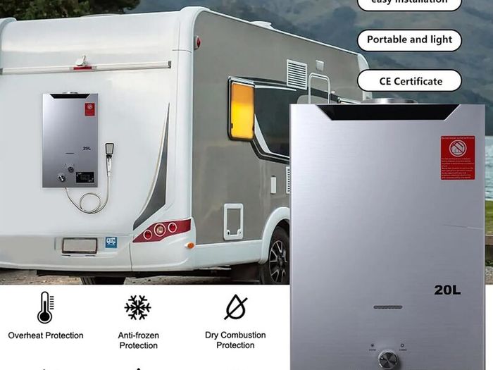 High-Perfomance 20L Propane Gas Water Heater:AVAILABLE FOR COLLECTION