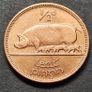 Ireland Excellent 1964 Half Penny coin Full Lustre Image 2