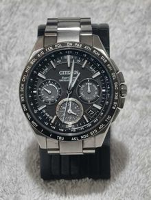 Citizen Attesa Satellite Wave GPS CC9015-54E Super Titanium Silver - Very Good Condition