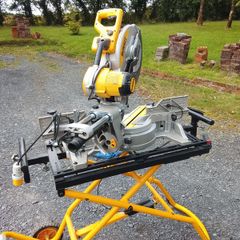 12 inch 305 mitre saw with (stand)( like new)