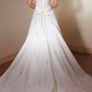 Mori Lee 2105 Wedding Dress, Strapless Slim A-line with Chapel Train Image 10
