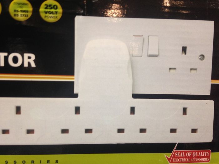 4 Way Multi Adapter