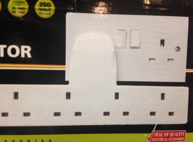 4 Way Multi Adapter