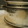 PRICE DROP Vintage Solid Silver Velvet Lined Jewellery Box, Birmingham 1940, 162g Image 7