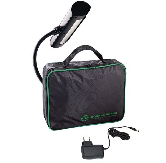 K&M Music stand power LED light package (wired and batteries) (6 available)
