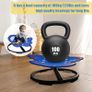Sensory Spinning Chair for Kids,Autistic Childs Swivel Chair,Sit and Spin Toy,Training Body Coordination,Metal Base Non-Slip Indoor and Outdoor Activity Spins Toys,Ages 3-12 (blue) Image 4