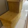 Velvet ottoman storage boxes Image 6