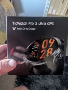 Google ticwatch pro ultra GPS smart watch