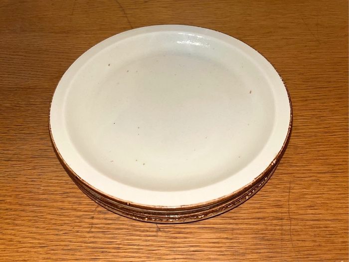 A Set of 5 Plates Medium Size and A Set of 4 Plates Large Size