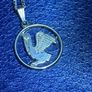 Sterling Silver Necklace with Pelican Pendant Image 2