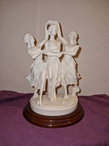 Vintage Three Graces statue