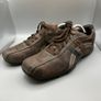 Skechers Mens 10 EU 45 Relaxed Step Brown Leather Casual Walking Shoes Image 2
