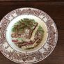 Vintage Royal staffordshire Pottery Rural Scenes 10 inch picture dinner plate cottagecore Image 2