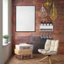 Halcent Wine Rack Wall Wine Holder, Wine Storage Rack with Wine Glass Holder Home & Kitchen Image 3