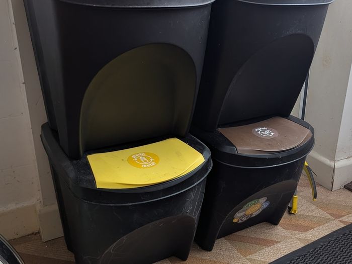 Stackable Green Bins