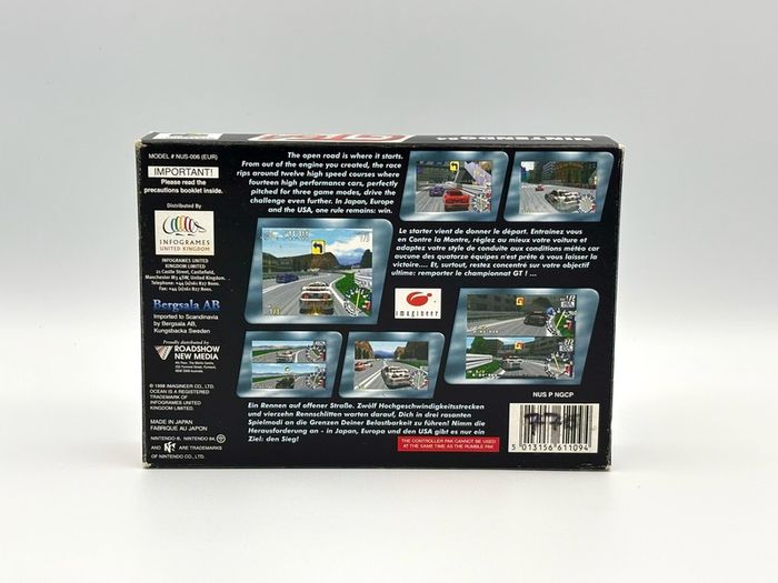 GT64 for Nintendo N64 - Boxed
