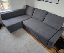 Corner Sofa-Bed with storage