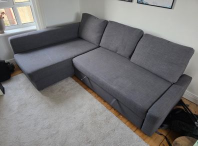 Corner Sofa-Bed with storage