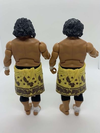 wwe elite HOF Hall Of Fame Afa & Sika action figures