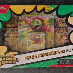 FREE Tracked Shipping. Pokemon Ascended Heroes Mega Meganium ex box
