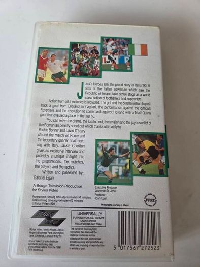 Ireland Football Video tapes
