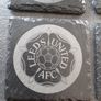 Slate coaster Present, Gift, Fathers Day, Christmas. Image 6