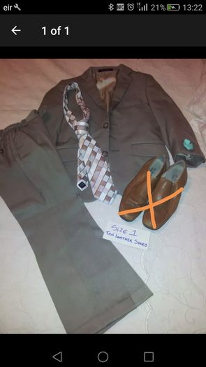 Boys Communion Suit And Tie