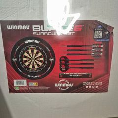 dart board and surround