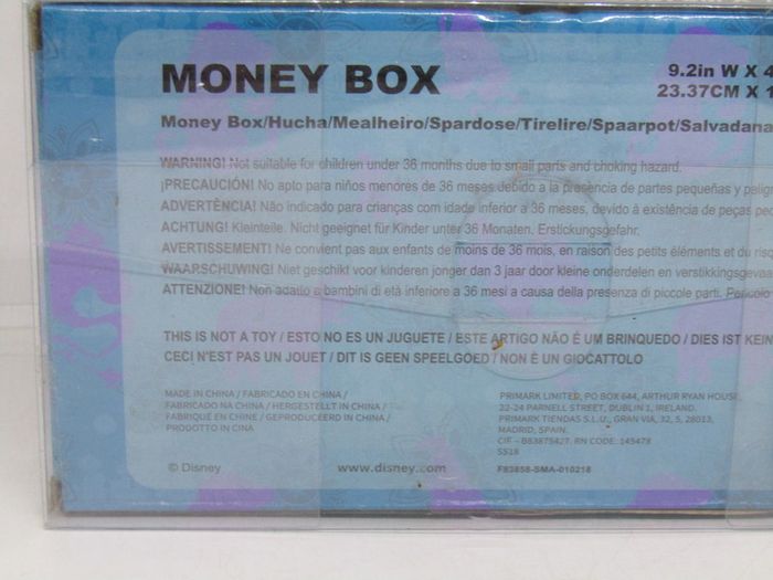Disney Aladdin Genie Money Box Aladdins Lamp Brand New In Box Novelty Collectible From Penneys Primark Home