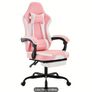 Gaming chair with footrest Image 3