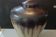 Large Chinese Jingchang ( NOS) 22" table lamp