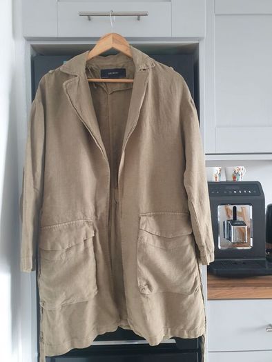 Zara Linen Jacket Size Medium