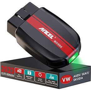 ANCEL BD500 obd2 Bluetooth 5.0 Scanner All System Car Code Reader with EPB /Throttle Learning for VW Audi Service Seat Skoda Like VD500