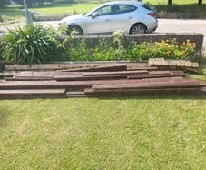 Free. Old decking timber.