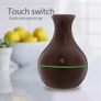 Wood Grain USB Humidifier Seven Colors Noctilucent Aromatherapy Mini Noiseless Machine Household Vase Air Purifier Image 2