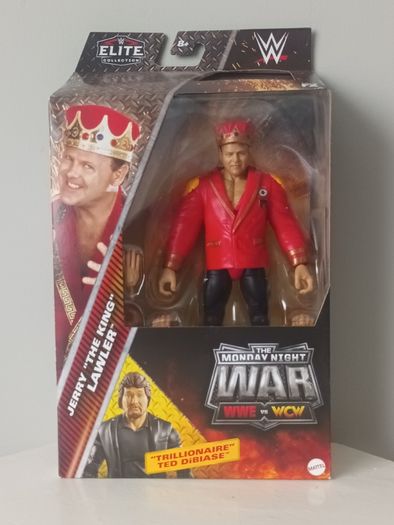 2025 WWE Mattel Elite Collection Monday Night War Series 7 Jerry The King Lawler Figure