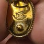 Thomas Mott Clip On Earrings Mid Century Hand Painted Georgian Lady In Hat. Image 6