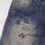 Diesel Blue Washed Y2K Vintage Graphic Printed Flare Bootcut Denim Jeans 32R/14UK/42EU Image 8