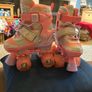 Pink rainbow light up roller skates. Sizes 9-12 Image 3