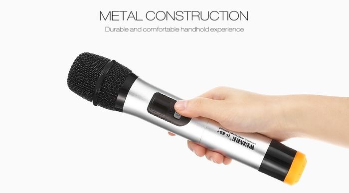 Brand New Best Pro  Universal Wireless Microphone Black