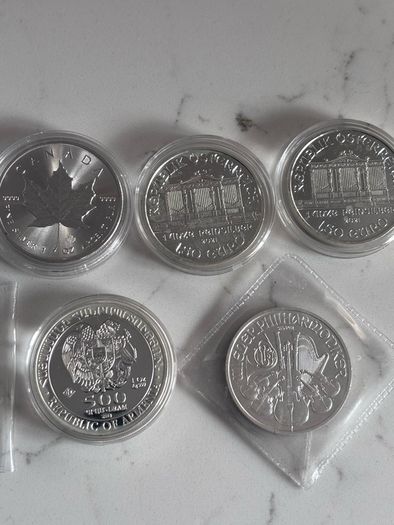 Silver 1oz coins