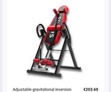 Inversion table
