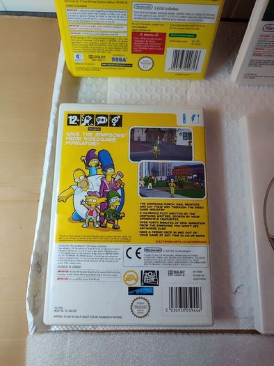 Wii Games The Simpsons Mario kart Super Mario Galaxy Wii Sports Resort Dead rising Mario Sonic Olympics