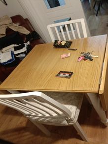 table and chairs