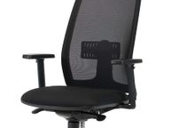 main image for ad Lira High Back Swivel Mesh Chair with adjustable arms - Black